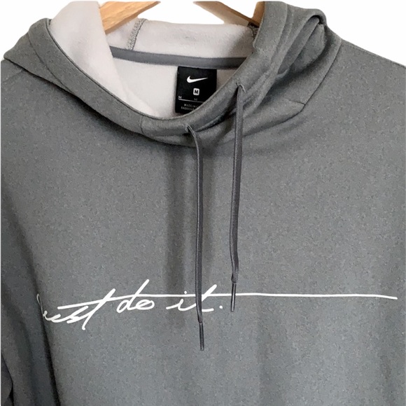 Nike Grey Hoodie Size Medium - Picture 3 of 3